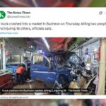 Korea Południowa. Wjechał w tłum ludzi na jarmarku. Są ofiary. „Hamulce nie zadziałały”