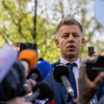 Peter Magyar przemówił po oddaniu głosu. Wspomniał o Polsce i „fideszowskich mafiozach”