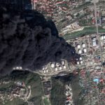 Pożar w rosyjskim porcie po ataku ukraińskich dronów. Nie żyje jedna osoba