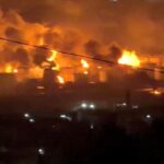 Pożar jednej z największych rafinerii w Rosji. „Czarna powłoka” nad terminalem