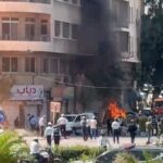 Seria eksplozji w Syrii. Reuters: Do wybuchów doszło w pobliżu hotelu, gdzie przebywał Macron