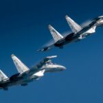 Rosja. Katastrofa nad obwodem kurskim. Dwa myśliwce Su-35S zderzyły się w locie